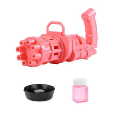 Bubble Shooter Toy with Partly Gatling Design
