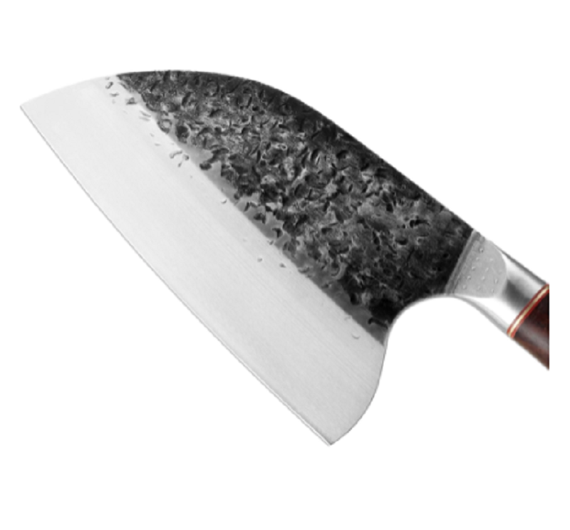 Handcrafted Wide Blade Cleaver Knife for Culinary Professionals