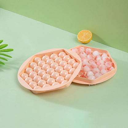 Creative Sphere Ice Cube Tray | 37-Cavity, Leak-Proof & Food Safe