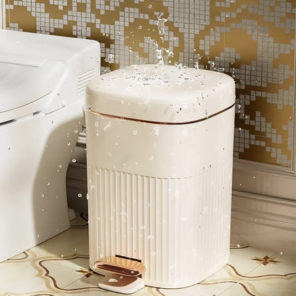 Stylish Pedal Trash Can for Effortless Waste Disposal