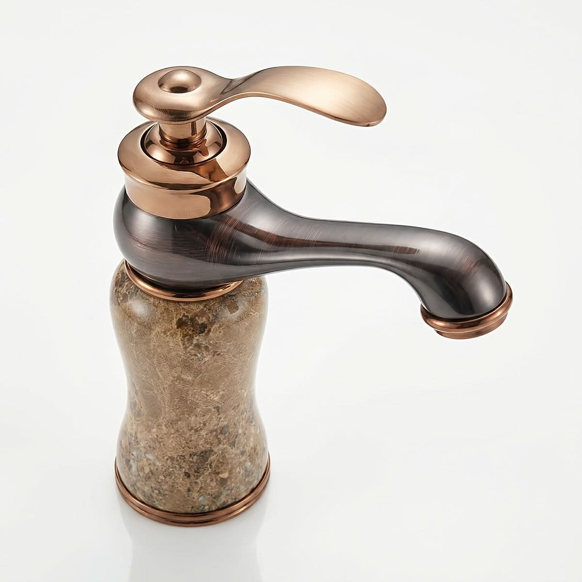 European Style Basin Faucet in Marble Finish