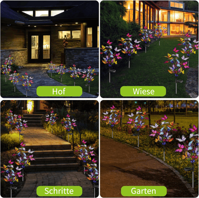 Transform Your Garden with Illuminated Butterflies