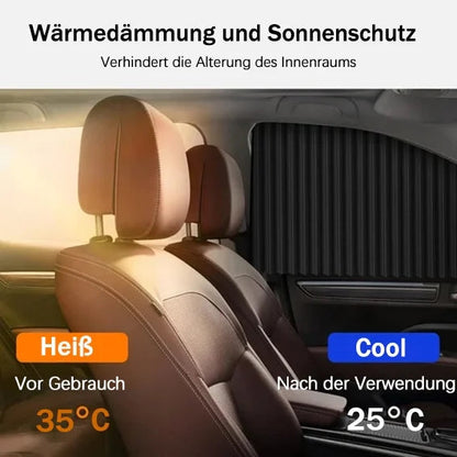 Magnetic UV Shield for Side Car Windows