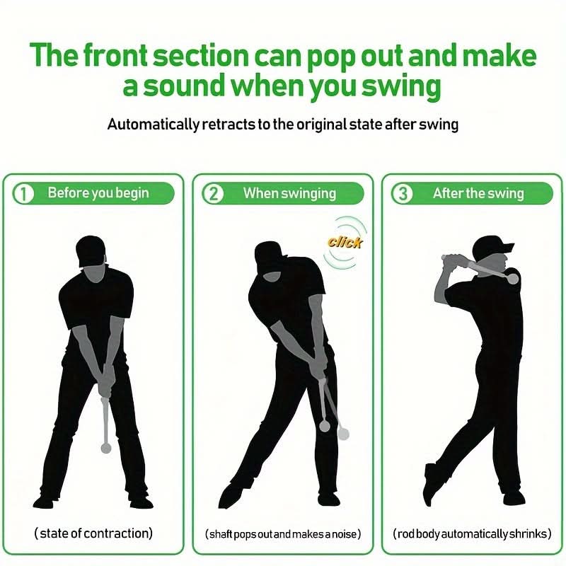 Adjustable Golf Swing Training Aid for Improved Technique