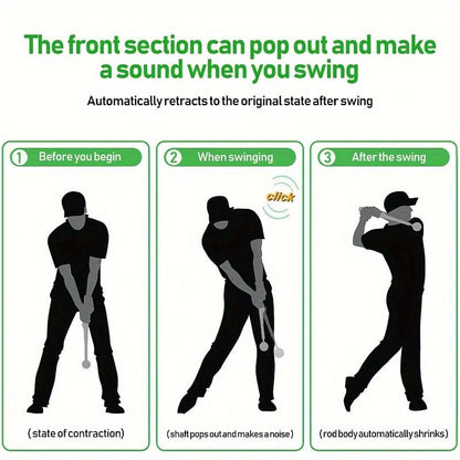 Adjustable Golf Swing Training Aid for Improved Technique