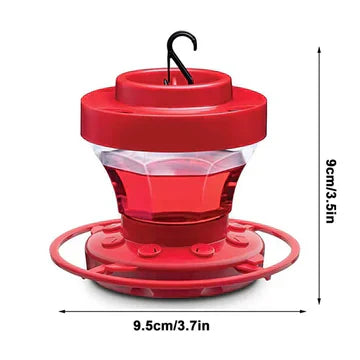 Bee-Resistant Hummingbird Water Feeders with Perch for Hanging