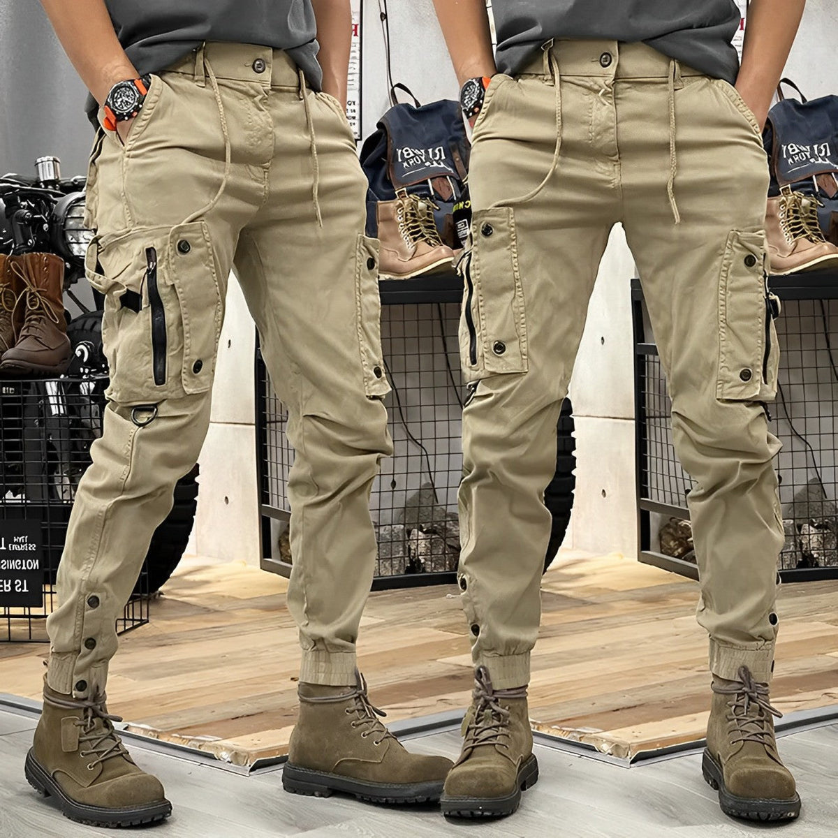 Durable and Chic Unisex Tactical Cargo Pants