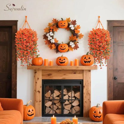 Artificial Flower Garland for Home, Garden & Wedding Decoration - DIY Table and Wall Decor
