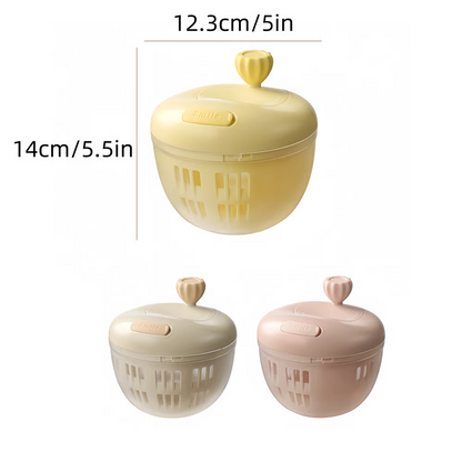 Fresh Leaf Washer – Rinse, Spin, and Store Immediately