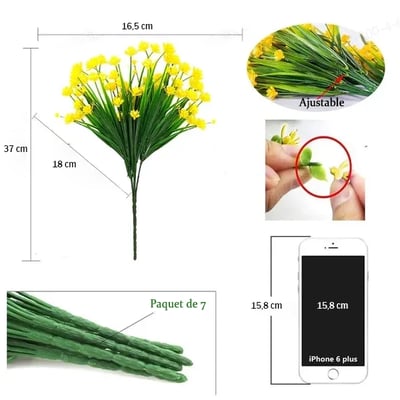 Get 2 Free | Natural-Looking Flowers with No Maintenance Required