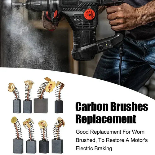 Restoring Tools Quietly and Durably with Carbon Brushes