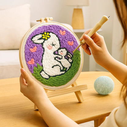 Quick Relaxation and Beautiful Embroidery Art Creation