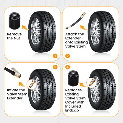 2+2 FREE | FlexReach – Inflate Tires Easily in Hard-to-Reach Areas