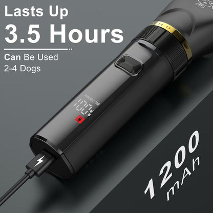Cordless Dog Grooming Clippers – Quiet Home Use Version