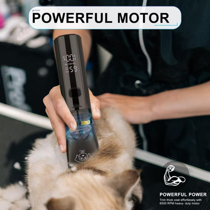 Cordless Dog Grooming Clippers – Quiet Home Use Version
