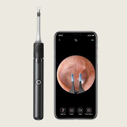 12MP Camera Ear Cleaner Tool with Wi-Fi and LED Otoscope for iPhone/Android