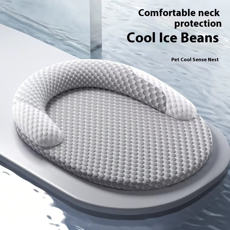 Cooling Dog Mat featuring Advanced Cooling Fiber Fabric