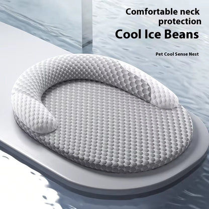 Cooling Dog Mat featuring Advanced Cooling Fiber Fabric