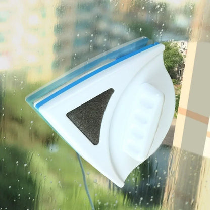 Double-Sided Window Cleaning Tool for Difficult-to-Reach Glass