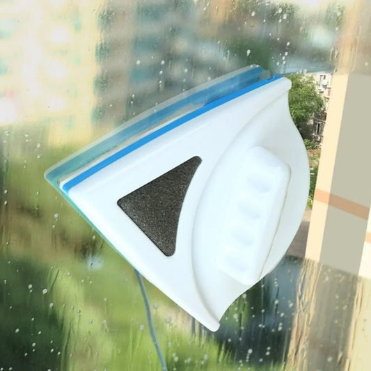 Double-Sided Window Cleaning Tool for Difficult-to-Reach Glass