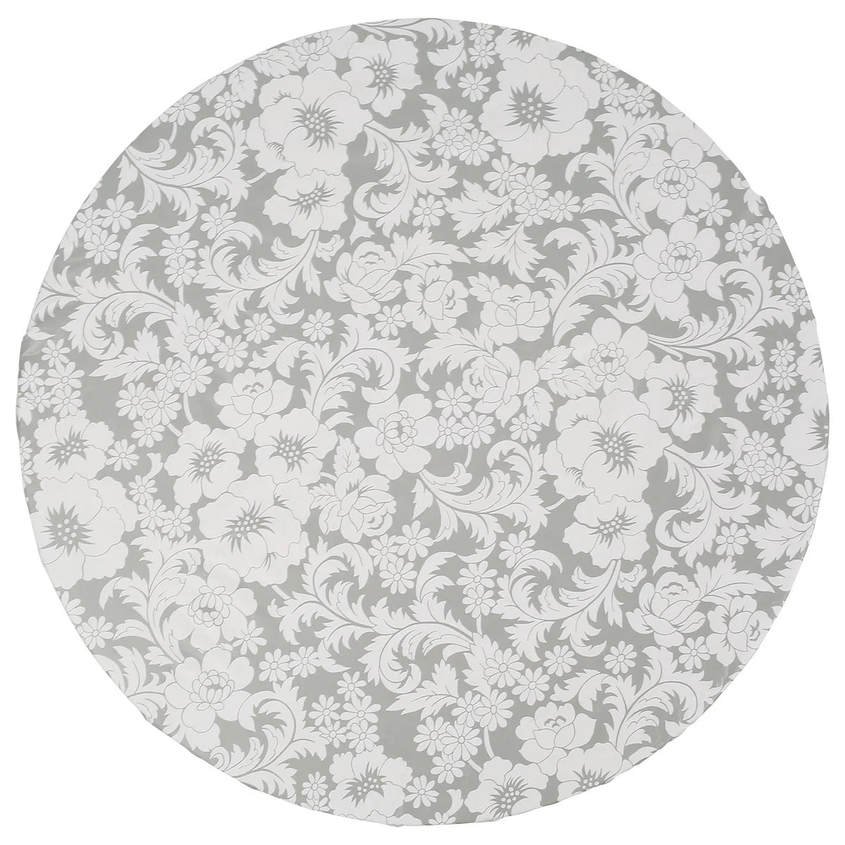 Round Table Cover | Waterproof PVC & Oil Resistant | Elastic Edge | 102–112 / 114–140 cm