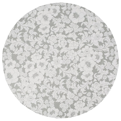 Round Table Cover | Waterproof PVC & Oil Resistant | Elastic Edge | 102–112 / 114–140 cm