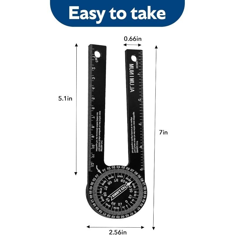 Precision Protractor for Accurate Angle Measurements