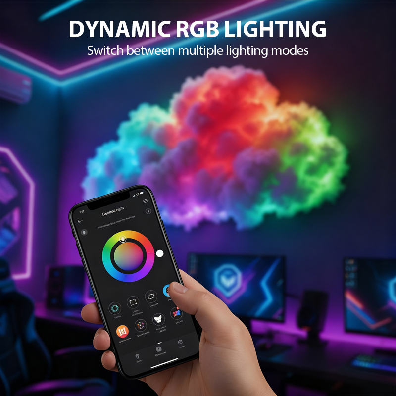 Transform Any Space with Customizable Cloud Lights