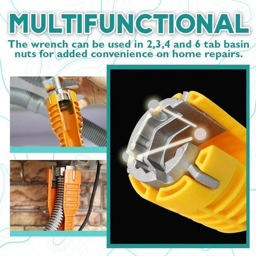 Extended Reach Wrench for Tight Spaces | Effortless Plumbing Solutions