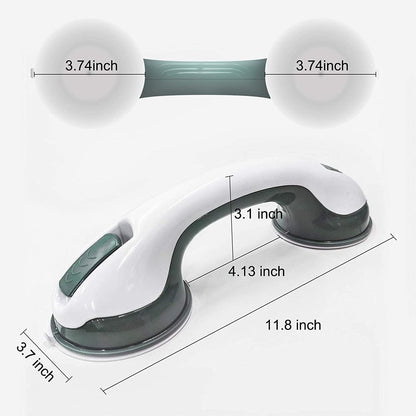 Non-Slip Safety Handle with Suction Cups | Stable Support for Bath, Shower & Smooth Surfaces [Buy 1 Get 1 Free]