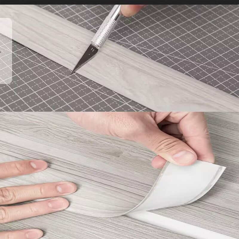 Self-Adhesive Floor Transition Strip | Durable PVC Doorway Solution
