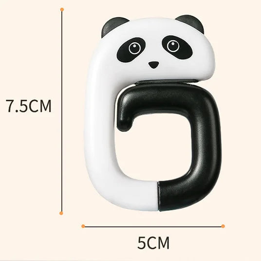 Portable Backpack and Key Organizer - Foldable Cartoon Table Hook