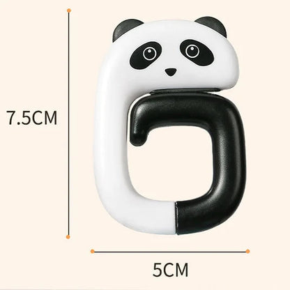 Portable Backpack and Key Organizer - Foldable Cartoon Table Hook