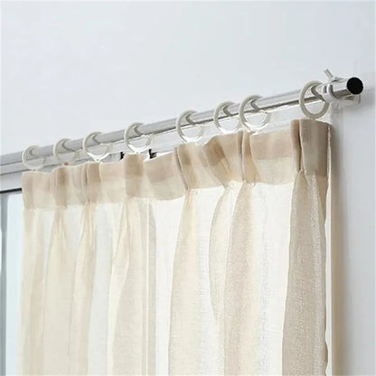 Versatile Wall-Mount Curtain Holder System
