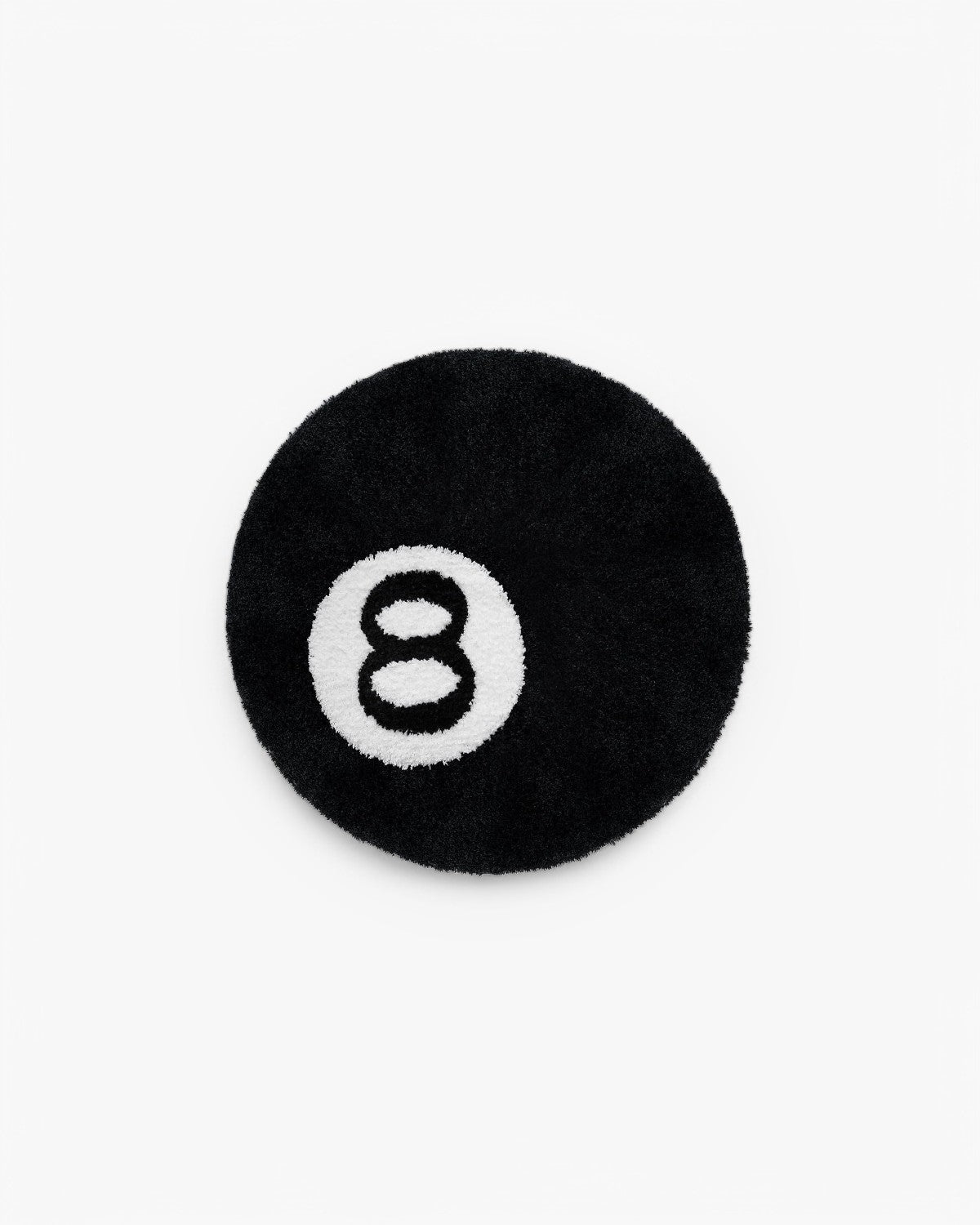 Round Black and White Carpet – Elegant Design for Any Room