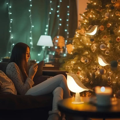 Minimalist Bird-Shaped Lamp for Cozy Holiday Home Décor