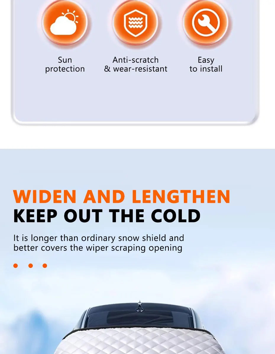 5-Layer Disc Protection with Windproof and Magnetic Features – Complete Ice Shield