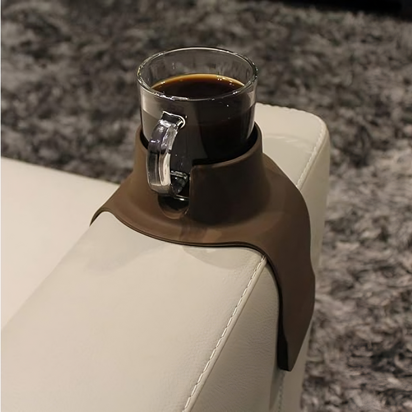 Drink Holder for Sofa Armrests – Spill-Free and Secure