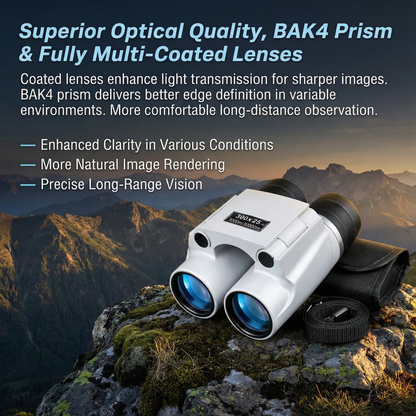 Waterproof High-Definition Binoculars for Distant Viewing