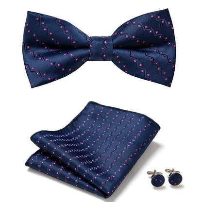 Three-Piece Set Featuring Stylish Bowties