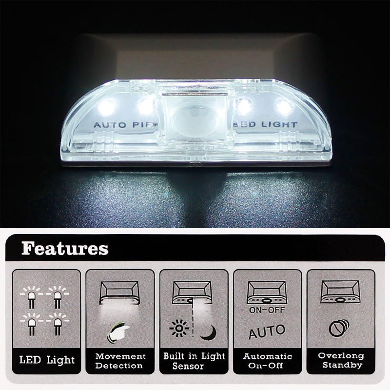 Instant Light Activation for Dark Spaces Upon Approach
