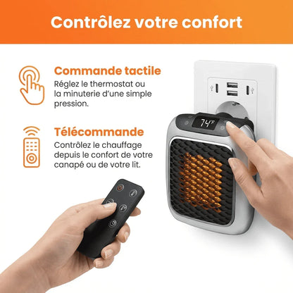 800W Low Energy Portable Electric Heater