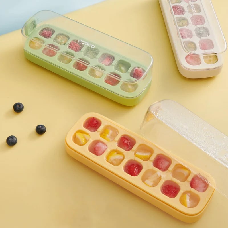 IceMaker Pro – Effortless Ice Cubes with Single-Press Release | Stackable, Easy to Clean | Custom Sizes Available