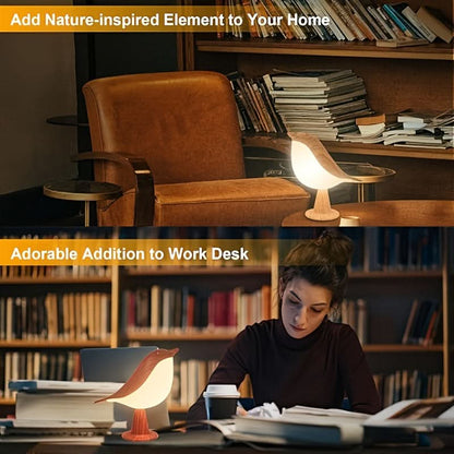 Minimalist Bird-Shaped Lamp for Cozy Holiday Home Décor