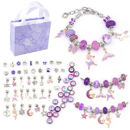 Creative Gemstone Bracelet Kit for Young Artists
