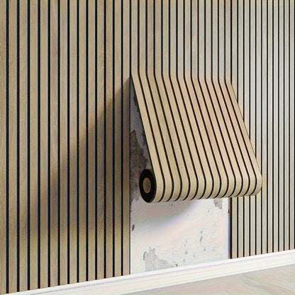Self-Adhesive 3D PVC Wall Panels in Wood Look for Instant Home Makeover