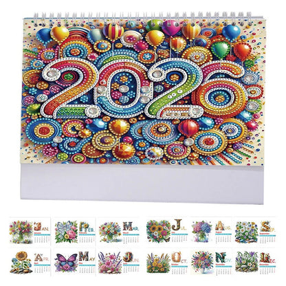 Sparkling DIY Calendar Brightens Your Workspace 2026