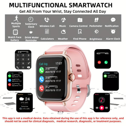 Stylish Smartwatch with Activity Tracker and Notifications - SmartFit Touch