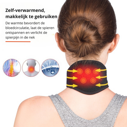 Neckband with Tourmaline & Magnets | Pain Relief & Self-Heating