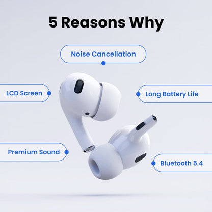 Wireless Earbuds with Active Noise Cancellation and 48-Hour Battery Life